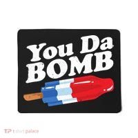 Funny Summer Popsicle Pop Retro You Da Bomb 80's Gift Mousepad thumb 0
