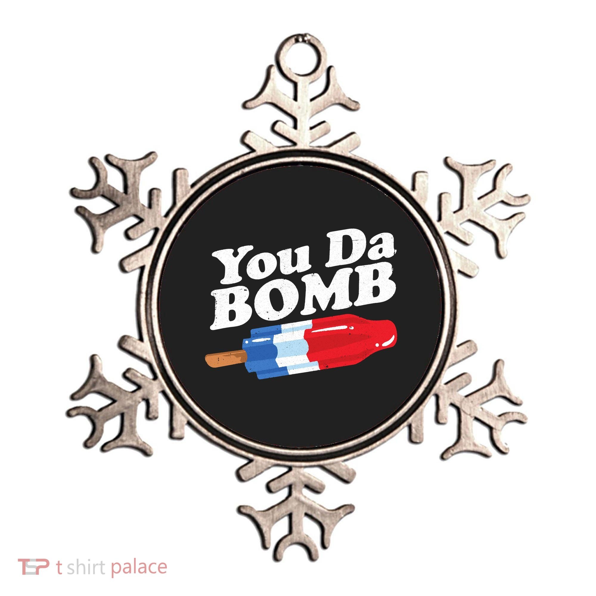 Funny Summer Popsicle Pop Retro You Da Bomb 80's Gift Ornament