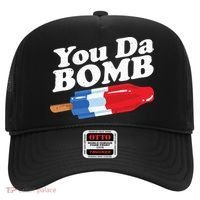 Funny Summer Popsicle Pop Retro You Da Bomb 80's Gift Hat thumb 0
