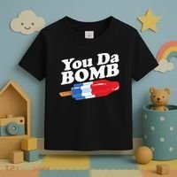 Funny Summer Popsicle Pop Retro You Da Bomb 80's Gift Toddler T-Shirt thumb 3