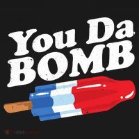 Funny Summer Popsicle Pop Retro You Da Bomb 80's Gift Women's Long Sleeve Shirt thumb 2