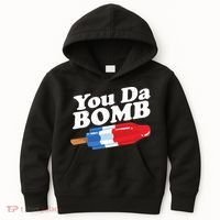 Funny Summer Popsicle Pop Retro You Da Bomb 80's Gift Kids Hoodie thumb 0