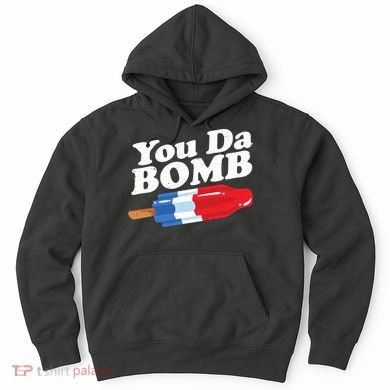 Funny Summer Popsicle Pop Retro You Da Bomb 80's Gift Hoodie