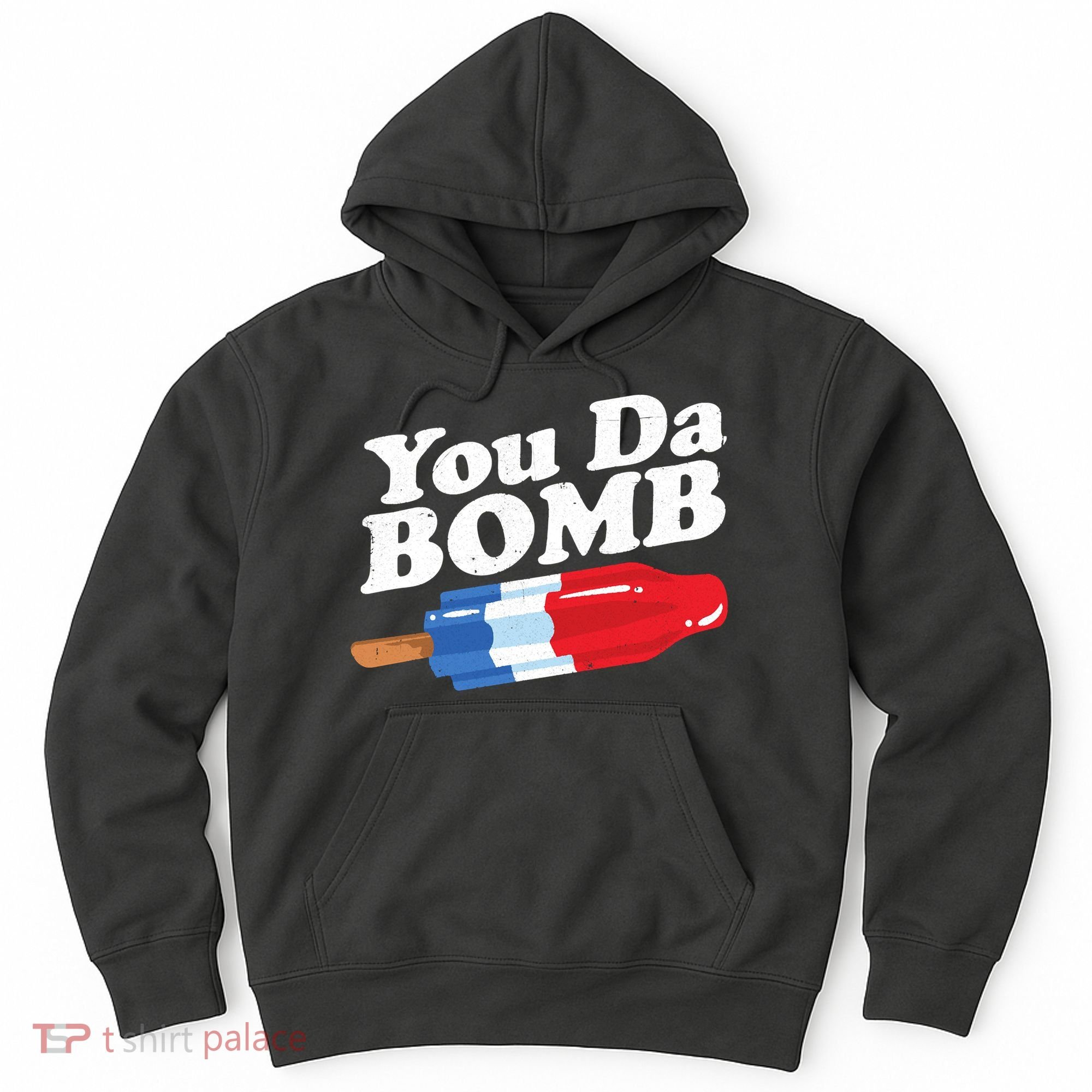 Funny Summer Popsicle Pop Retro You Da Bomb 80's Gift Hoodie
