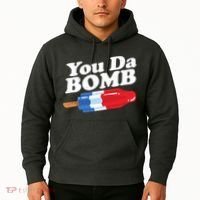 Funny Summer Popsicle Pop Retro You Da Bomb 80's Gift Hoodie thumb 2