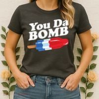 Funny Summer Popsicle Pop Retro You Da Bomb 80's Gift Women's T-Shirt thumb 2