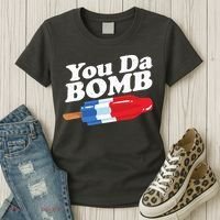 Funny Summer Popsicle Pop Retro You Da Bomb 80's Gift Women's T-Shirt thumb 3