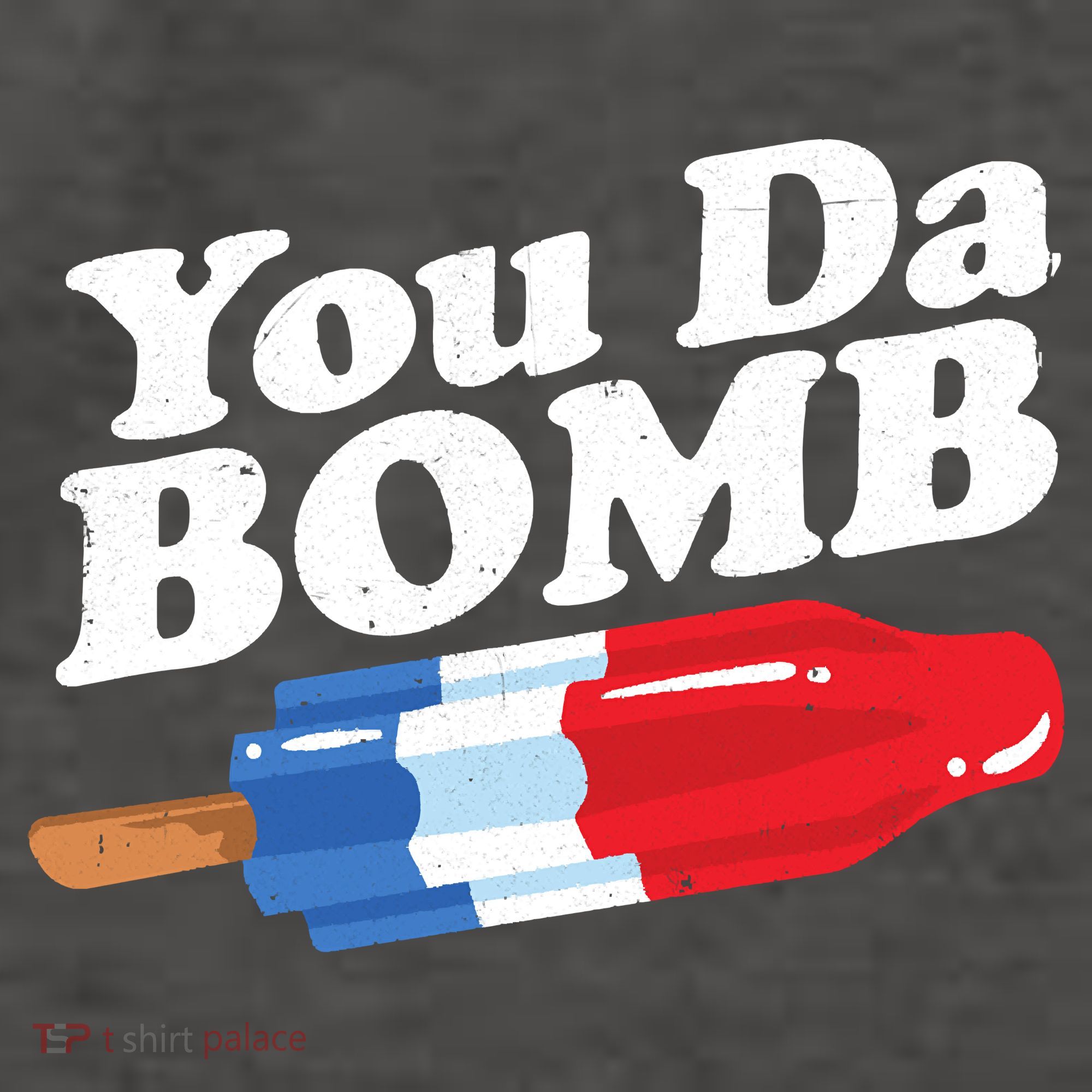 Funny Summer Popsicle Pop Retro You Da Bomb 80's Gift Women's T-Shirt