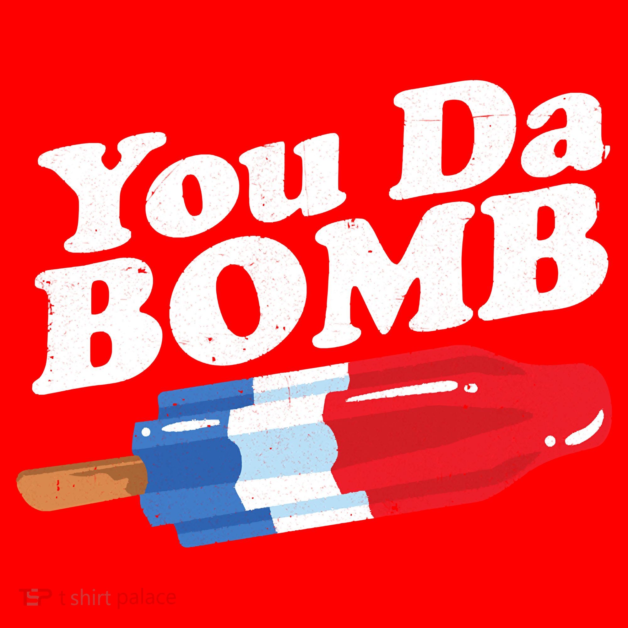 Funny Summer Popsicle Pop Retro You Da Bomb 80's Gift Santa Hat