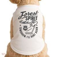 Forest Spirit Professional Hunting Club Tomorrow I'll Hunt Again Doggie Tank thumb 0