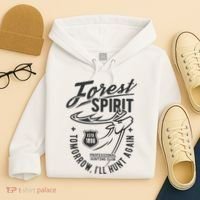 Forest Spirit Professional Hunting Club Tomorrow I'll Hunt Again Hoodie thumb 4