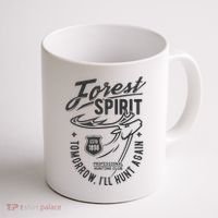 Forest Spirit Professional Hunting Club Tomorrow I'll Hunt Again Coffee Mug thumb 1