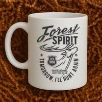 Forest Spirit Professional Hunting Club Tomorrow I'll Hunt Again Coffee Mug thumb 2