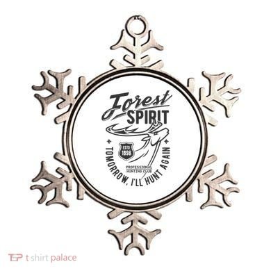 Forest Spirit Professional Hunting Club Tomorrow I'll Hunt Again Ornament