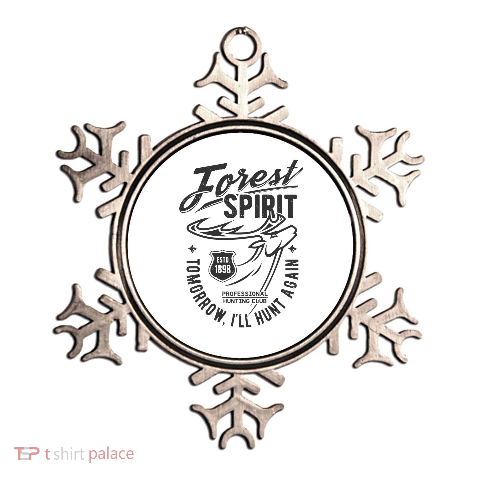 Forest Spirit Professional Hunting Club Tomorrow I'll Hunt Again Ornament