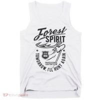 Forest Spirit Professional Hunting Club Tomorrow I'll Hunt Again Tank Top thumb 0