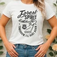 Forest Spirit Professional Hunting Club Tomorrow I'll Hunt Again Women's T-Shirt thumb 2