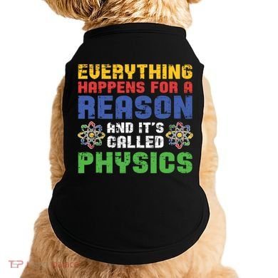 Funny Scientist Physics Teacher Science Physicist Physics Gift Doggie Tank