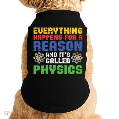 Funny Scientist Physics Teacher Science Physicist Physics Gift Doggie Tank