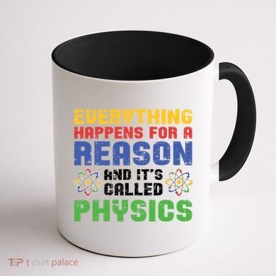 Funny Scientist Physics Teacher Science Physicist Physics Gift Coffee Mug back