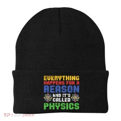 Funny Scientist Physics Teacher Science Physicist Physics Gift Beanie