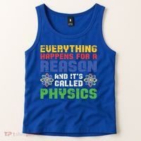 Funny Scientist Physics Teacher Science Physicist Physics Gift Tank Top thumb 2