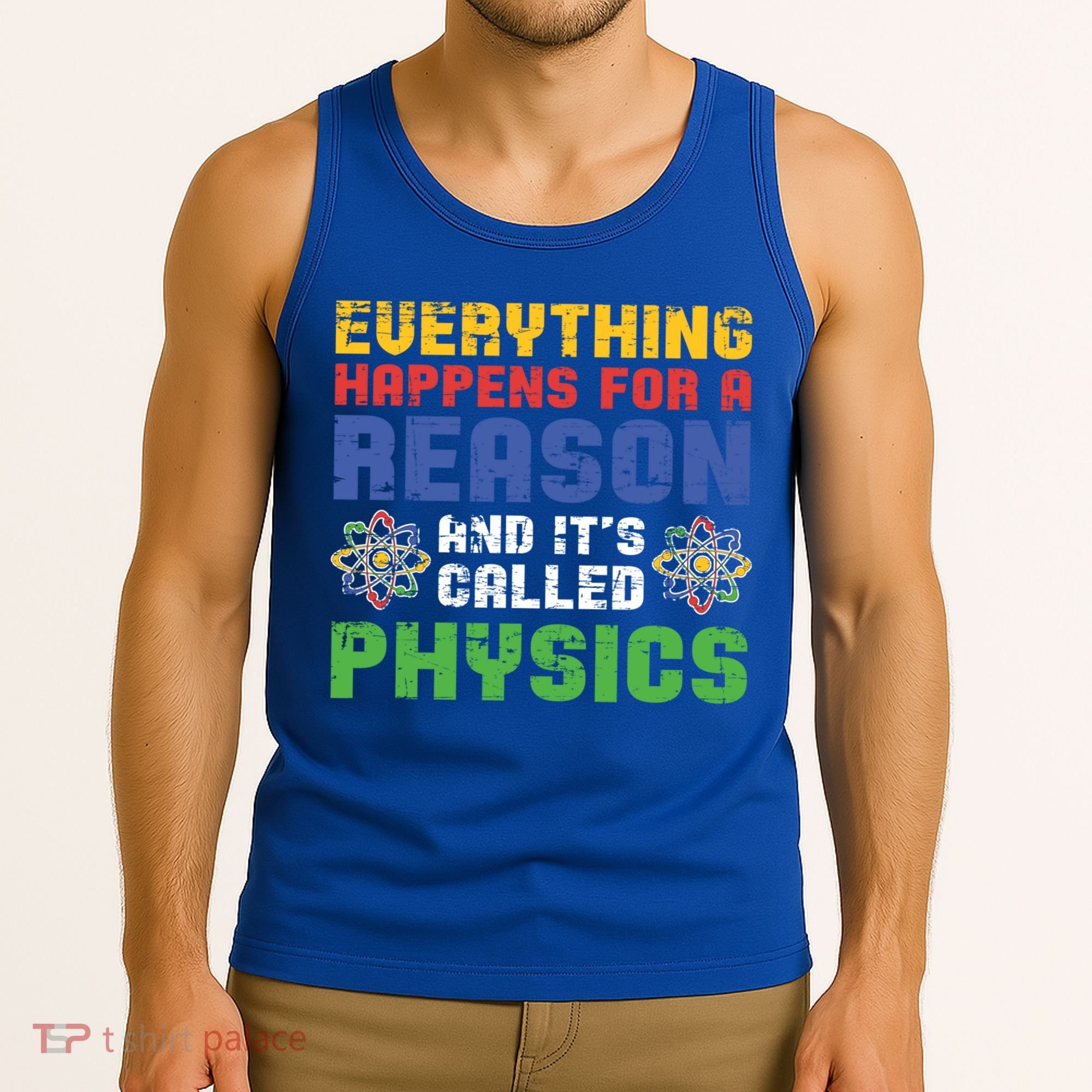 Funny Scientist Physics Teacher Science Physicist Physics Gift Tank Top