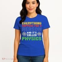 Funny Scientist Physics Teacher Science Physicist Physics Gift Women's T-Shirt thumb 4
