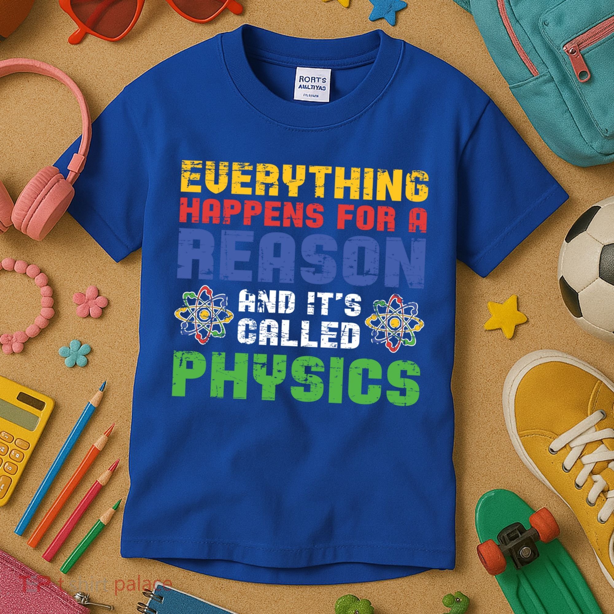 Funny Scientist Physics Teacher Science Physicist Physics Gift Kids T-Shirt