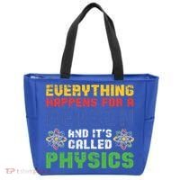 Funny Scientist Physics Teacher Science Physicist Physics Gift Tote Bag thumb 0