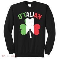 Funny Saint Patricks Day Irish Italian Otalian Sweatshirt thumb 0