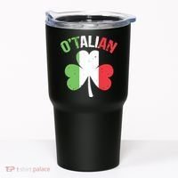 Funny Saint Patricks Day Irish Italian Otalian Tumbler thumb 0