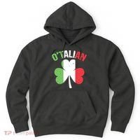 Funny Saint Patricks Day Irish Italian Otalian Hoodie thumb 0
