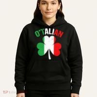 Funny Saint Patricks Day Irish Italian O'talian Hoodie thumb 5
