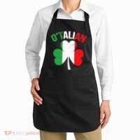 Funny Saint Patricks Day Irish Italian O'talian Apron thumb 2