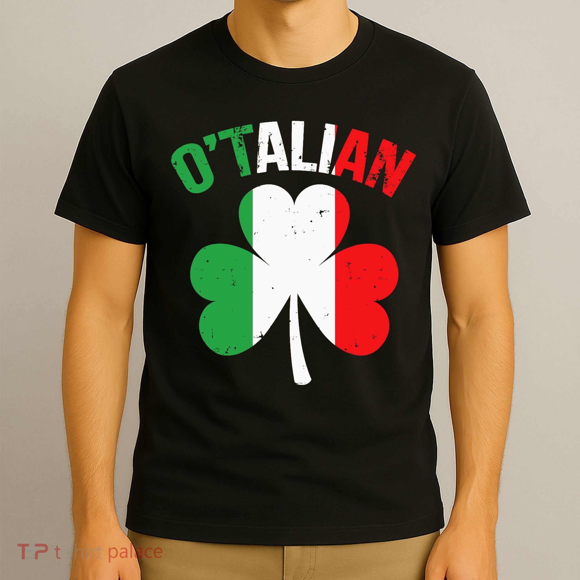 Funny Saint Patricks Day Irish Italian O'talian T-Shirt