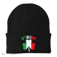 Funny Saint Patricks Day Irish Italian O'talian Beanie thumb 0