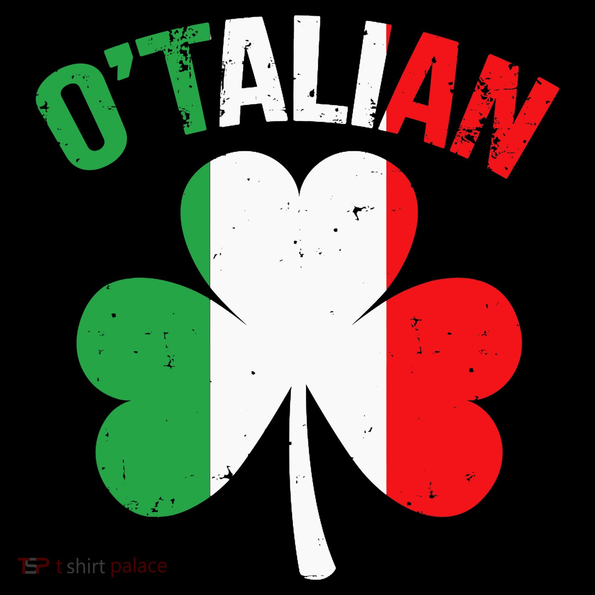 Funny Saint Patricks Day Irish Italian O'talian Women's Hoodie