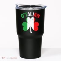 Funny Saint Patricks Day Irish Italian O'talian Tumbler thumb 0
