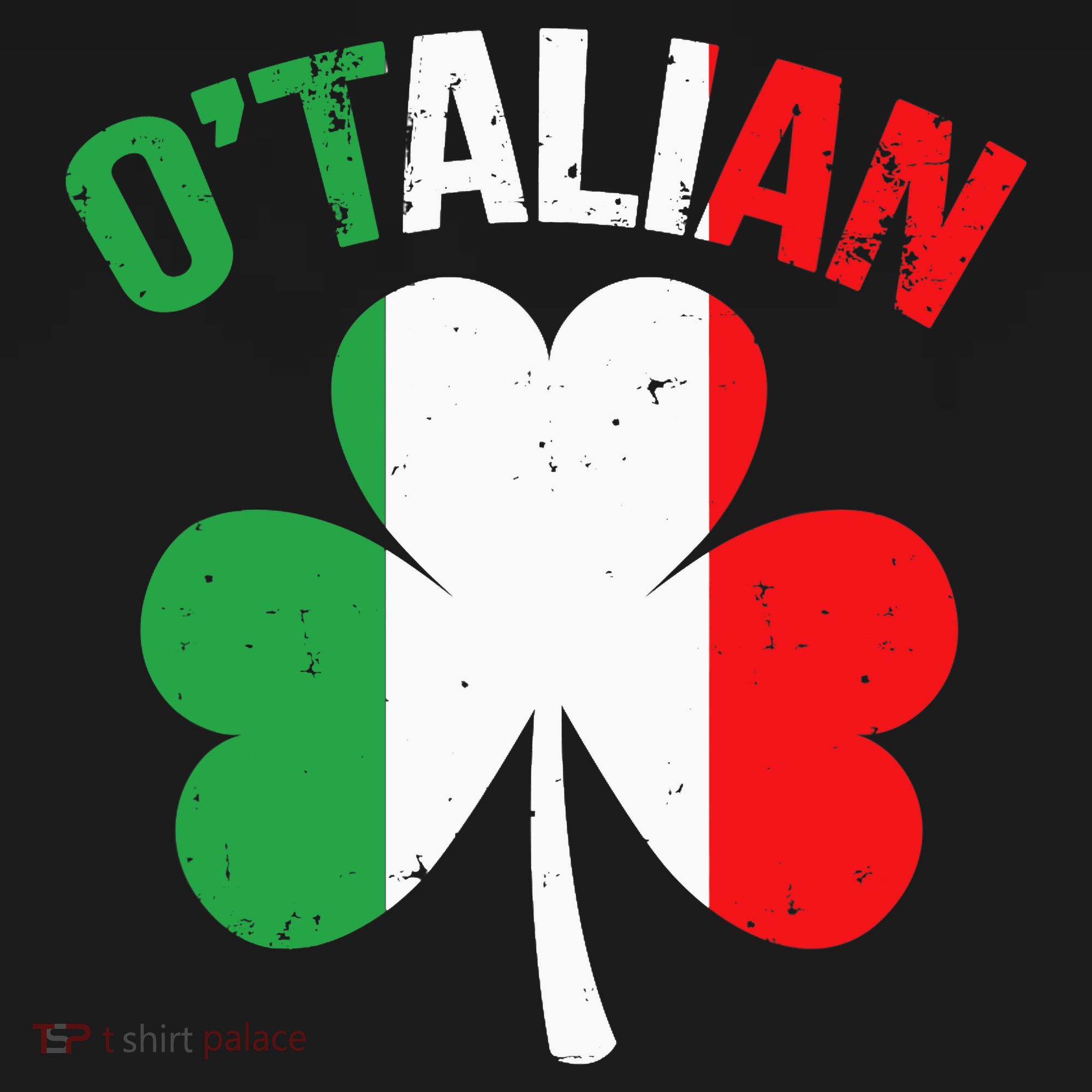 Funny Saint Patricks Day Irish Italian O'talian Mousepad