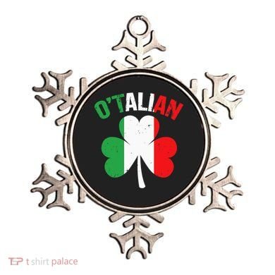 Funny Saint Patricks Day Irish Italian O'talian Ornament