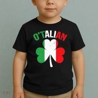 Funny Saint Patricks Day Irish Italian O'talian Toddler T-Shirt thumb 2
