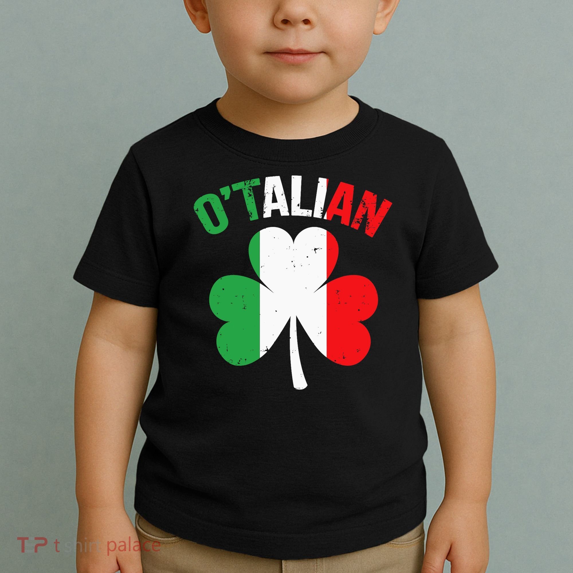 Funny Saint Patricks Day Irish Italian O'talian Toddler T-Shirt
