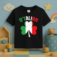 Funny Saint Patricks Day Irish Italian O'talian Toddler T-Shirt thumb 3