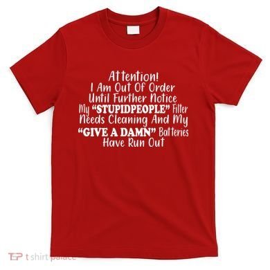 Funny Stupid People Filter T-Shirt