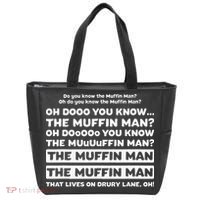 Funny Song Quote Do You Know The Muffin Man Tote Bag thumb 0