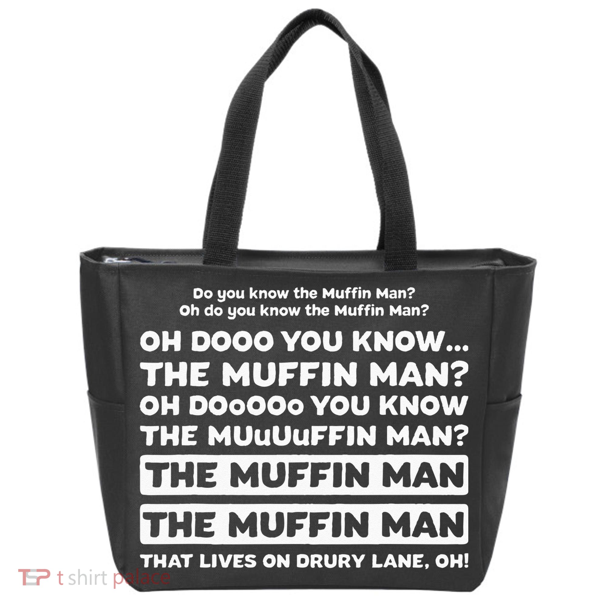 Funny Song Quote Do You Know The Muffin Man Tote Bag