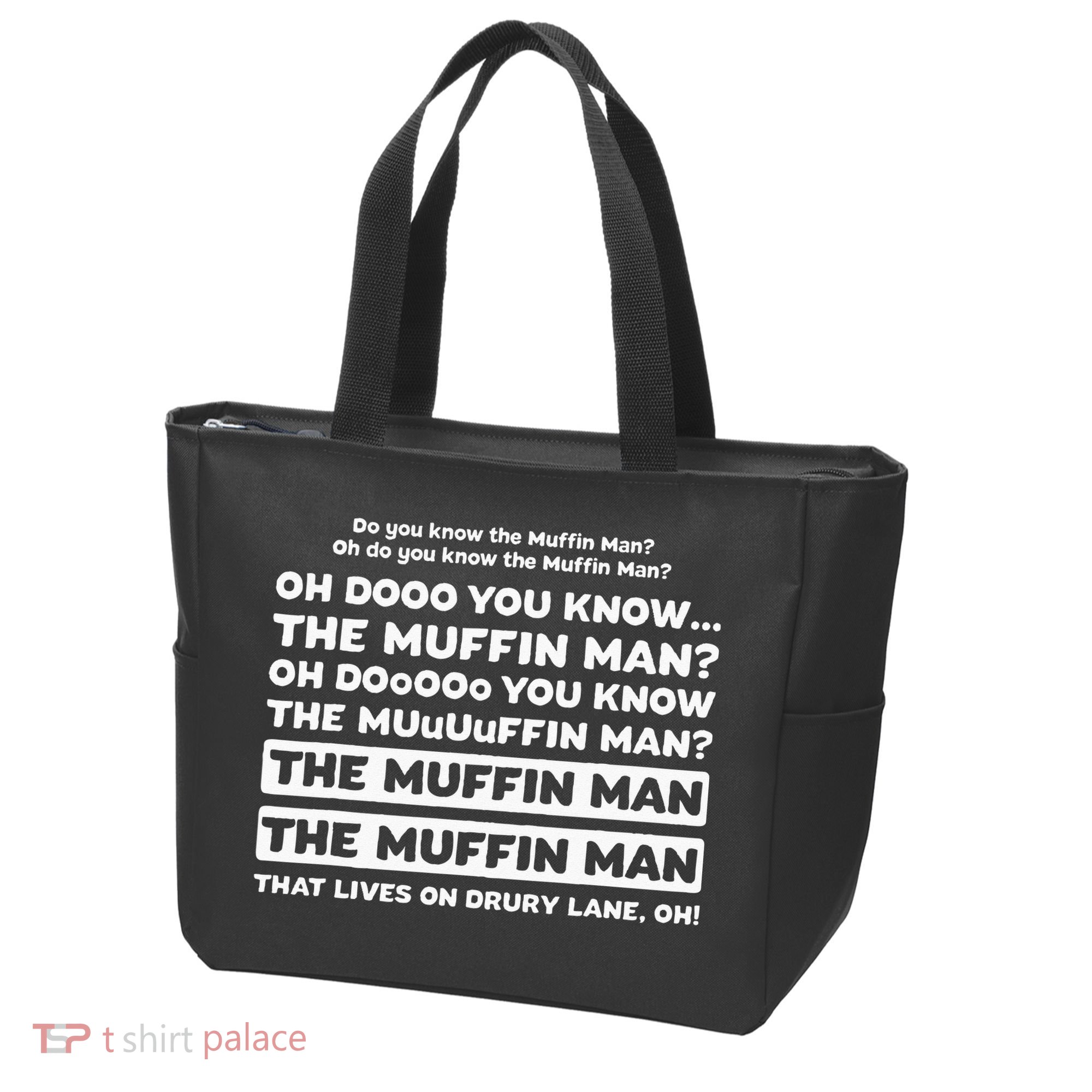 Funny Song Quote Do You Know The Muffin Man Tote Bag