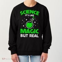 Funny Science Quote Science Teacher Retro Sunset Teacher Appreciation Women's Sweatshirt thumb 0