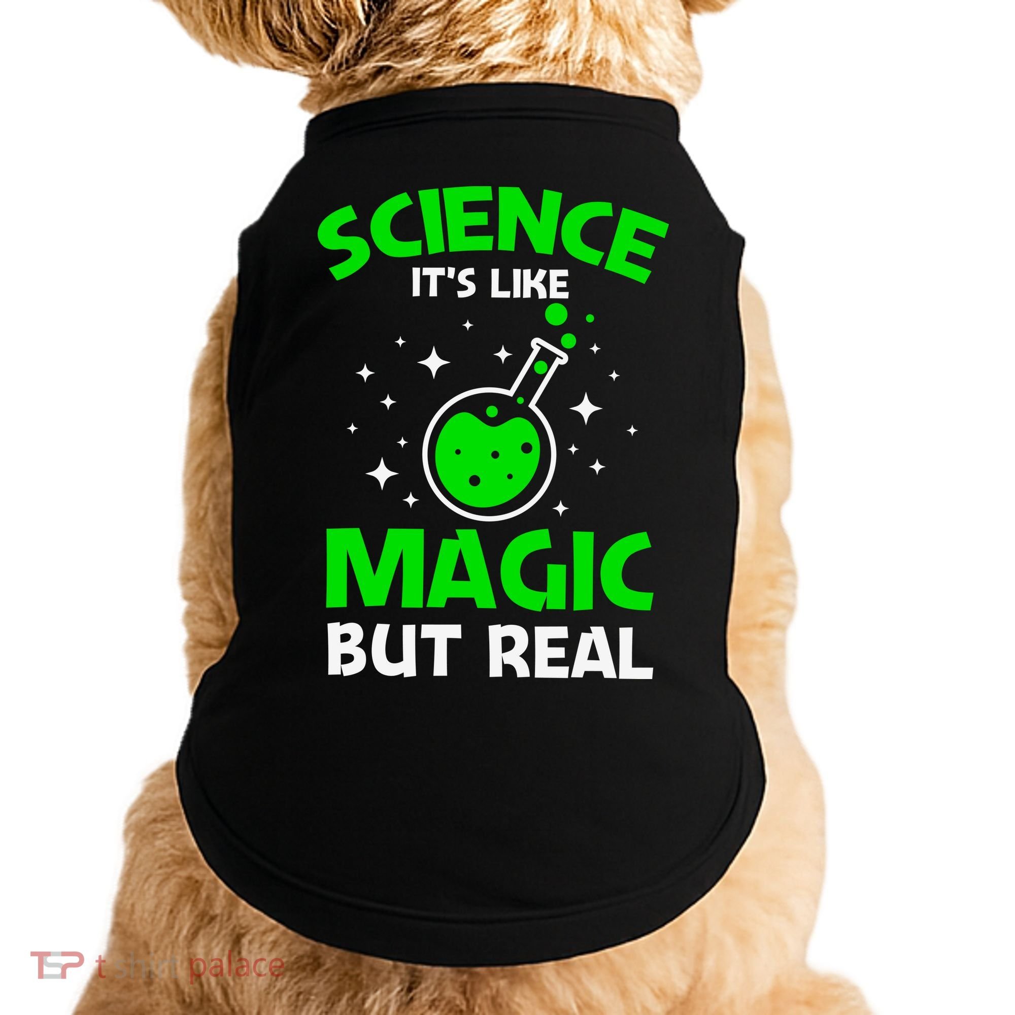 Funny Science Quote Science Teacher Retro Sunset Teacher Appreciation Doggie Tank